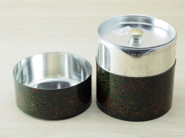 画像4: 唐塗 茶櫃セット 緑上 (4)