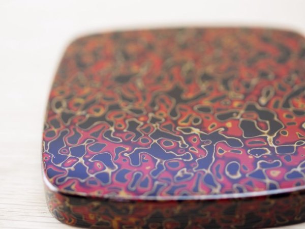 画像11: 唐塗 茶櫃セット 黒上赤彩色 (11)