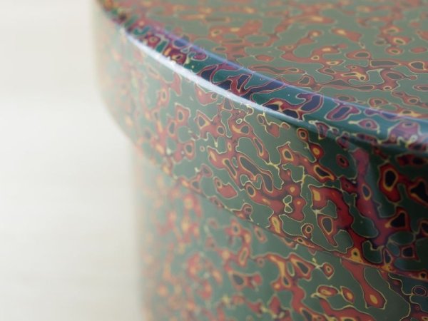 画像8: 唐塗 茶櫃セット 緑赤 (8)