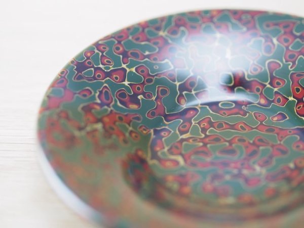 画像10: 唐塗 茶櫃セット 緑赤 (10)