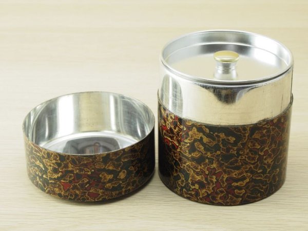 画像4: 唐塗 茶櫃セット 梨地 (4)