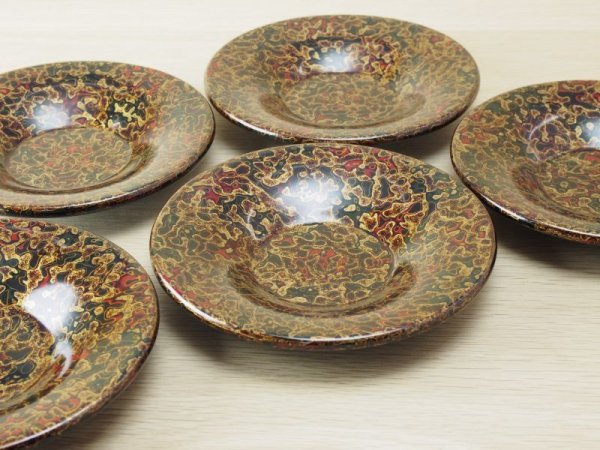 画像5: 唐塗 茶櫃セット 梨地 (5)