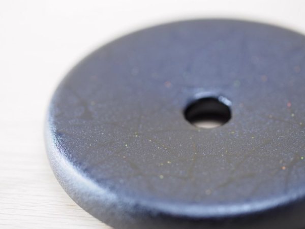 画像12: 紋紗塗 木製茶櫃セット ススキ模様 (12)