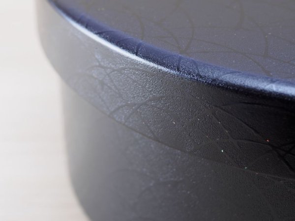 画像8: 紋紗塗 木製茶櫃セット ススキ模様 (8)