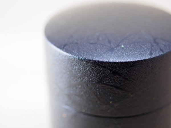 画像10: 紋紗塗 木製茶櫃セット ススキ模様 (10)