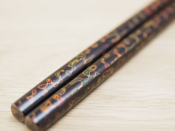 画像8: 夫婦汁椀 布袋椀(箸付)  (8)