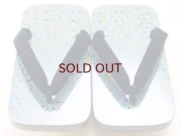 画像3: 唐塗　男下駄　青上 (3)