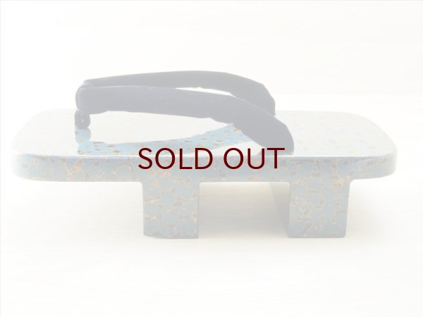 画像4: 唐塗　男下駄　青上 (4)