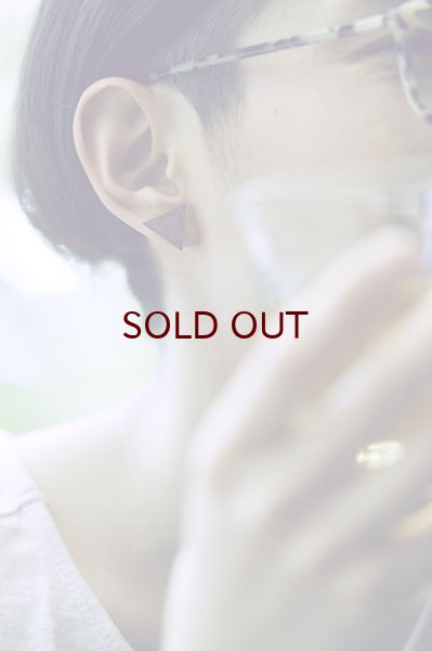 画像6: 唐塗　ピアス　黒 (6)