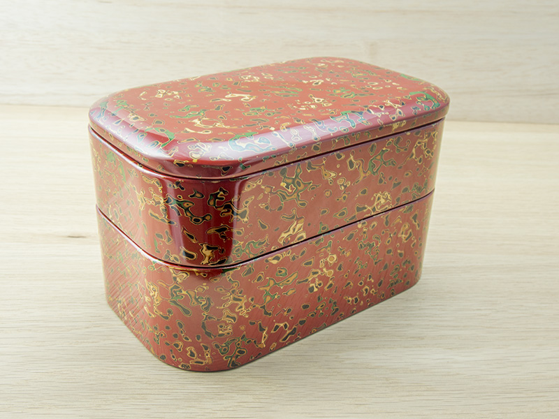 お弁当箱 赤上(2) - 津軽塗専門店 恵比須屋